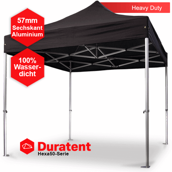 PREMIUM Klapp Falt Pavillon 3x3m Wasserdicht Stahl Partyzelt Pavillion Gelb