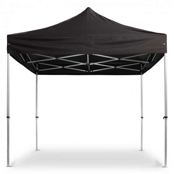 Duratent Faltpavillon, Hexa40, 3x3m, schwarz