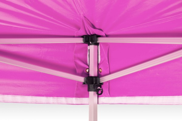 Duratent Faltpavillon, Hexa40, 3x3m, pink