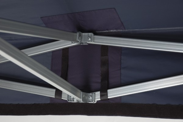 Duratent Faltpavillon, Hexa50, 3x3m, blau