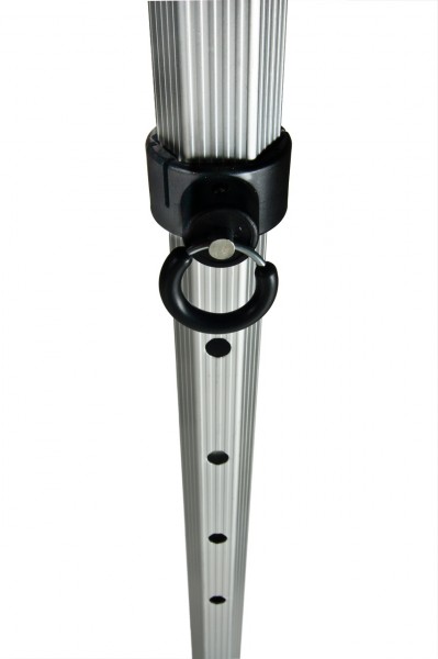 Duratent Faltpavillon, Hexa40, 3x4,5m, schwarz