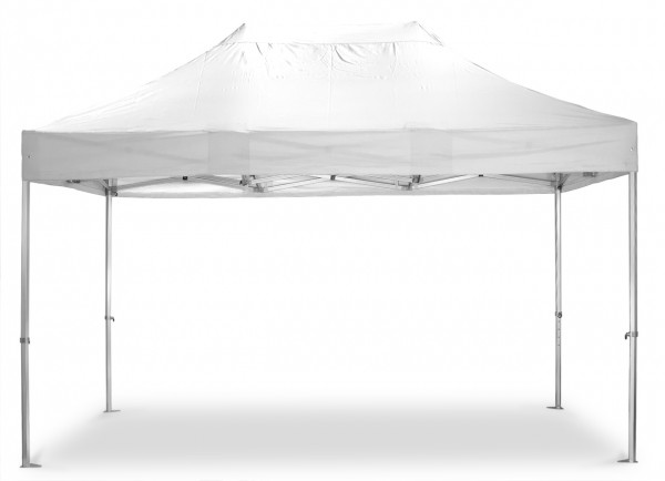 Duratent Faltpavillon, Hexa50, 3x4,5m, weiß