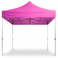 Duratent Faltpavillon, Hexa40, 3x3m, pink Duratent Faltpavillon, Hexa40, 3x3m, pink
