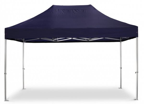 Duratent Faltpavillon, Hexa50, 3x4,5m, blau