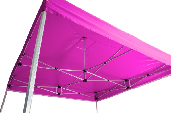 Duratent Faltpavillon, Hexa40, 3x3m, pink