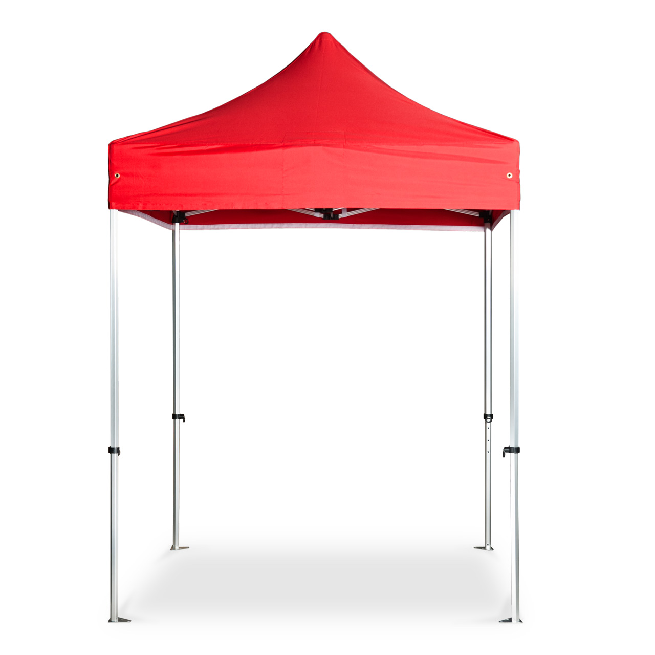 Duratent Faltpavillon, Hexa40, 2x2m, rot 2x2 Meter Faltpavillons
