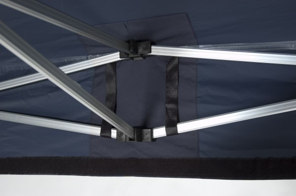 Duratent Faltpavillon, Hexa40, 3x6m, blau