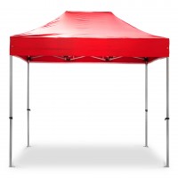 Duratent Faltpavillon, Hexa40, 2x3m, rot Duratent Faltpavillon, Hexa40, 2x3m, rot