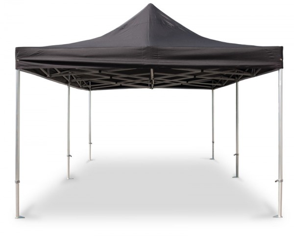 Duratent Faltpavillon, Hexa50, 4x8m, schwarz