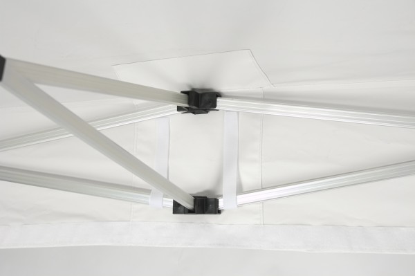 Duratent Faltpavillon, Hexa40, 3x4,5m, weiß