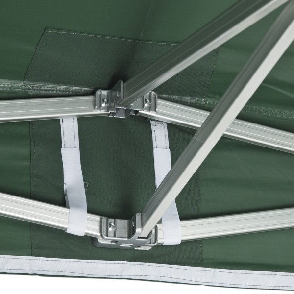 Duratent Faltpavillon, Hexa50, 3x4,5m, grün