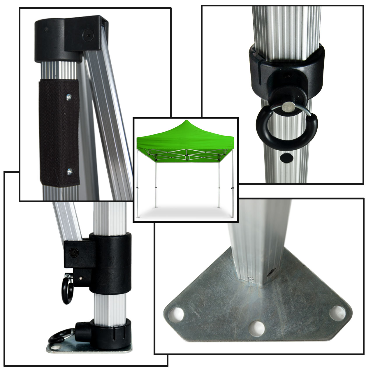 Faltpavillon-Lime-Konstruktion-40mm