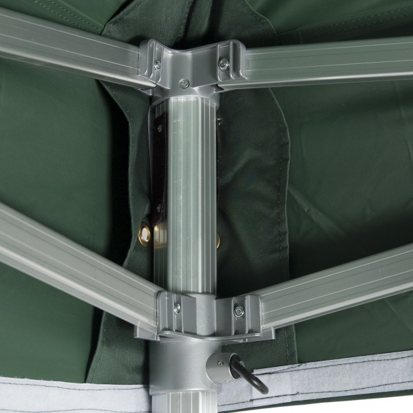 Duratent Faltpavillon, Hexa50, 3x4,5m, grün