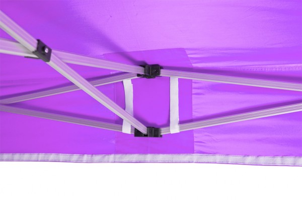 Duratent Faltpavillon, Hexa40, 3x3m, lila