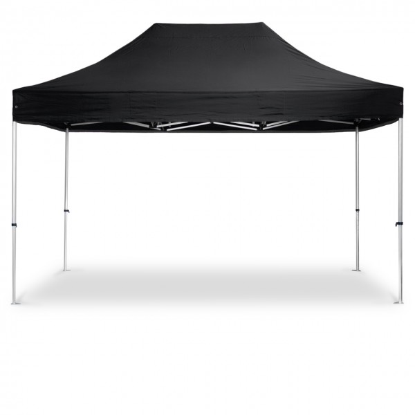Duratent Faltpavillon, Hexa40, 3x4,5m, schwarz