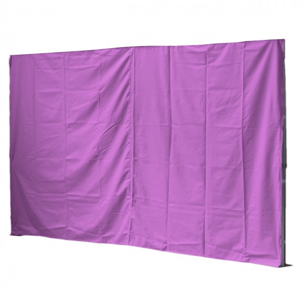 3m Seitenwand geschlossen, lila, 300 g/m²