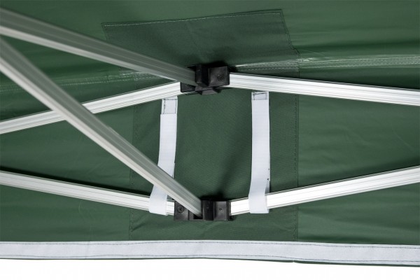 Duratent Faltpavillon, Hexa40, 3x6m, grün