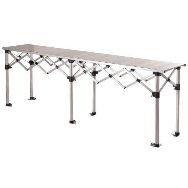Duratent Aluminium Klapptisch 280 x 53cm inkl. Tasche