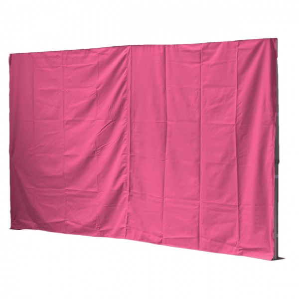 3m Seitenwand geschlossen, pink, 300 g/m²
