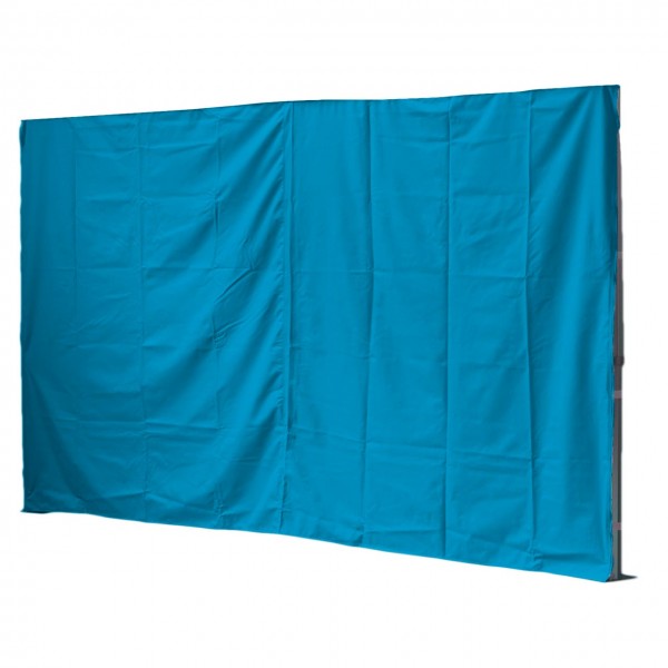 3m Seitenwand geschlossen, himmelblau, 300 g/m²