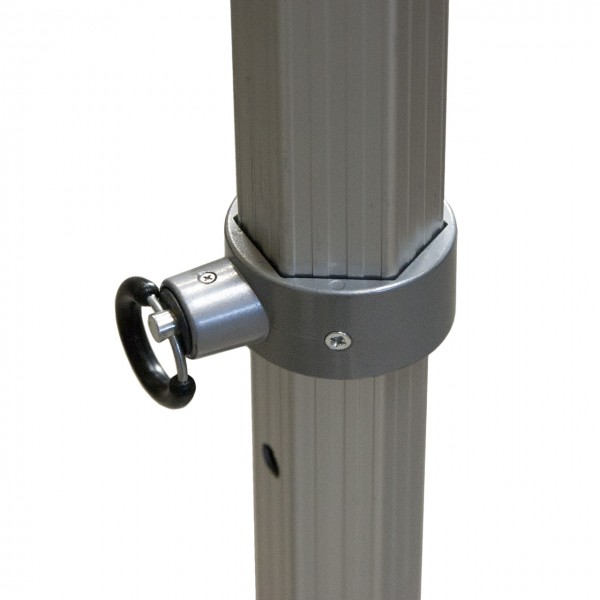 Duratent Faltpavillon, Hexa50, 3x6m, blau