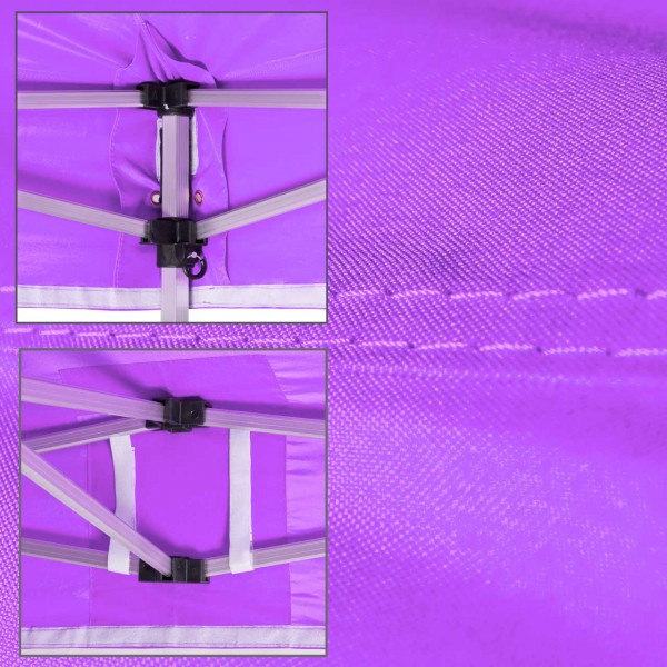 Duratent Faltpavillon, Hexa40, 3x3m, lila