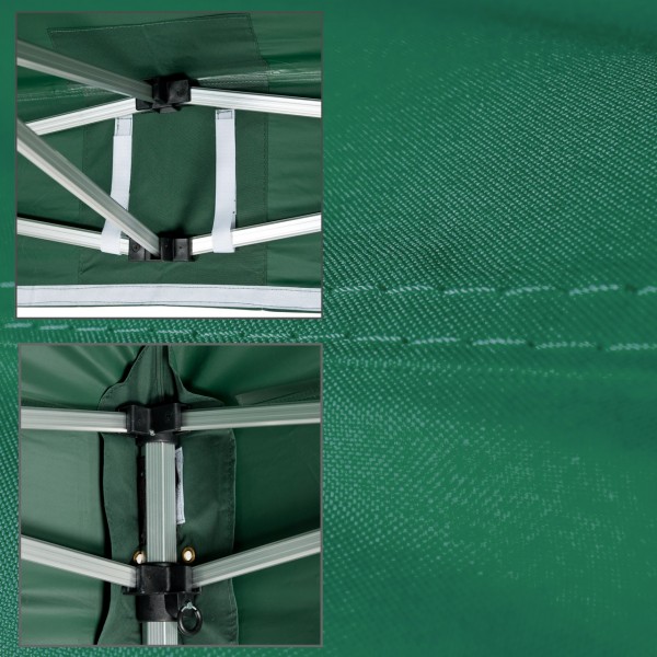 Duratent Faltpavillon, Hexa50, 3x3m, grün