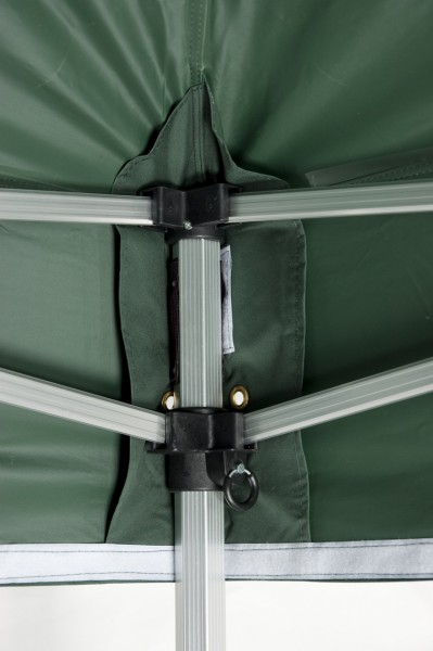 Duratent Faltpavillon, Hexa40, 3x6m, grün