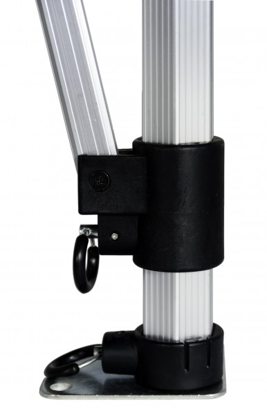 Duratent Faltpavillon, Hexa40, 3x4,5m, schwarz